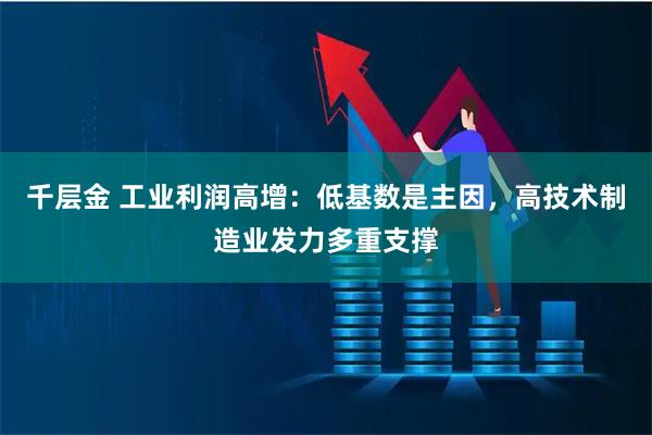 千层金 工业利润高增：低基数是主因，高技术制造业发力多重支撑